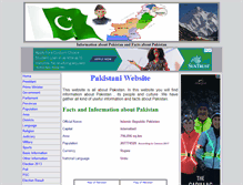 Tablet Screenshot of pakinformation.com